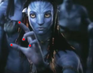 Les 4 doigts Na'vi