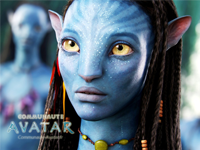 Neytiri visage - Formats : standard, iphone, nexus one, HD, autre